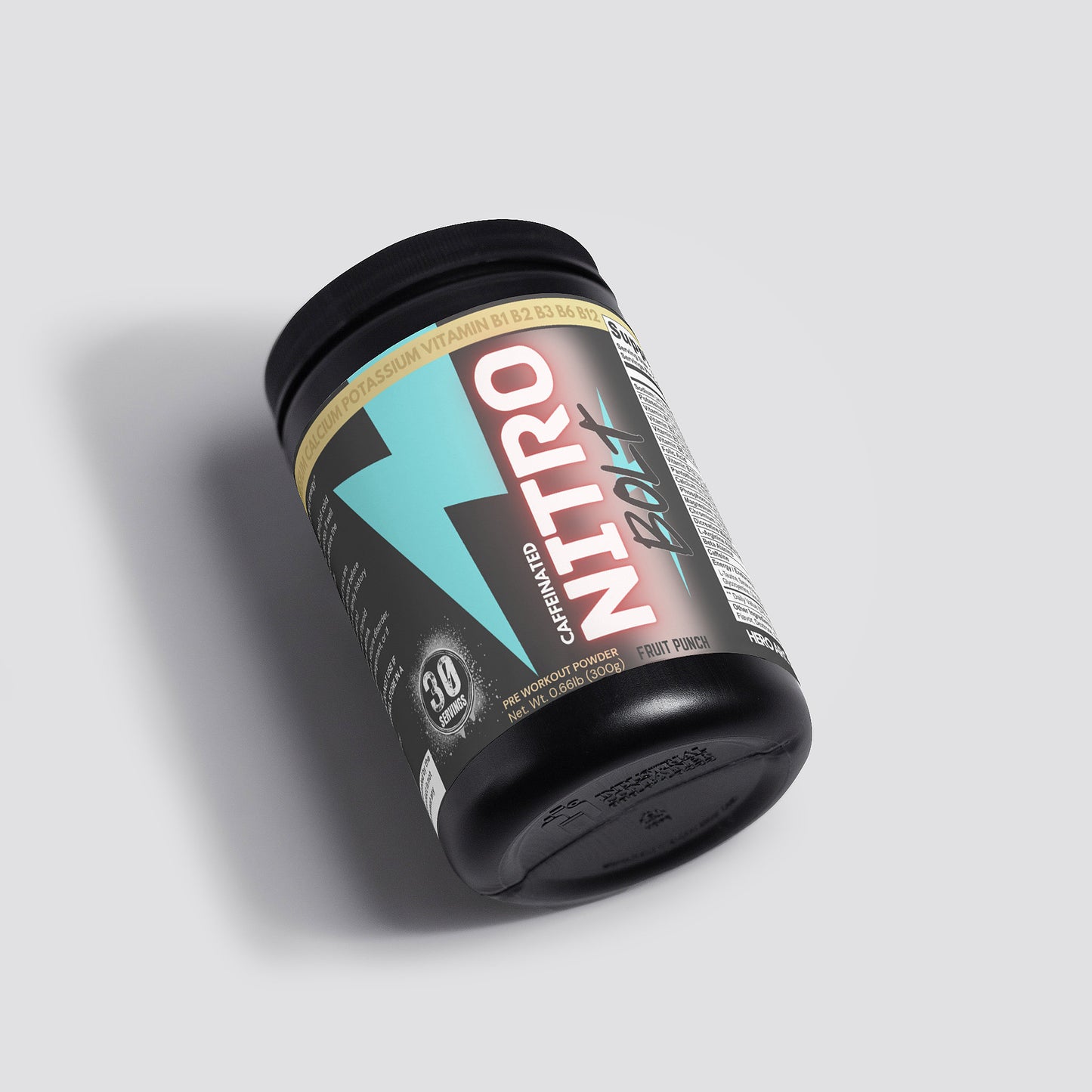 NITRO BOLT PRE-WORKOUT POWDER (FRUIT PUNCH)